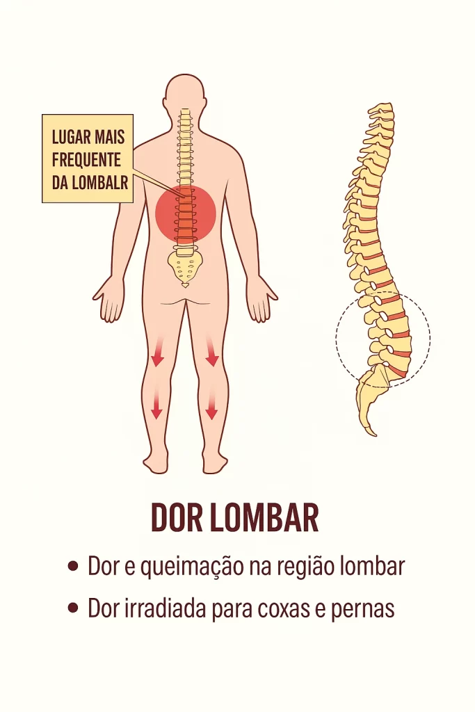 Dor nas costas: o que é dor lombar ou lombalgia? 1